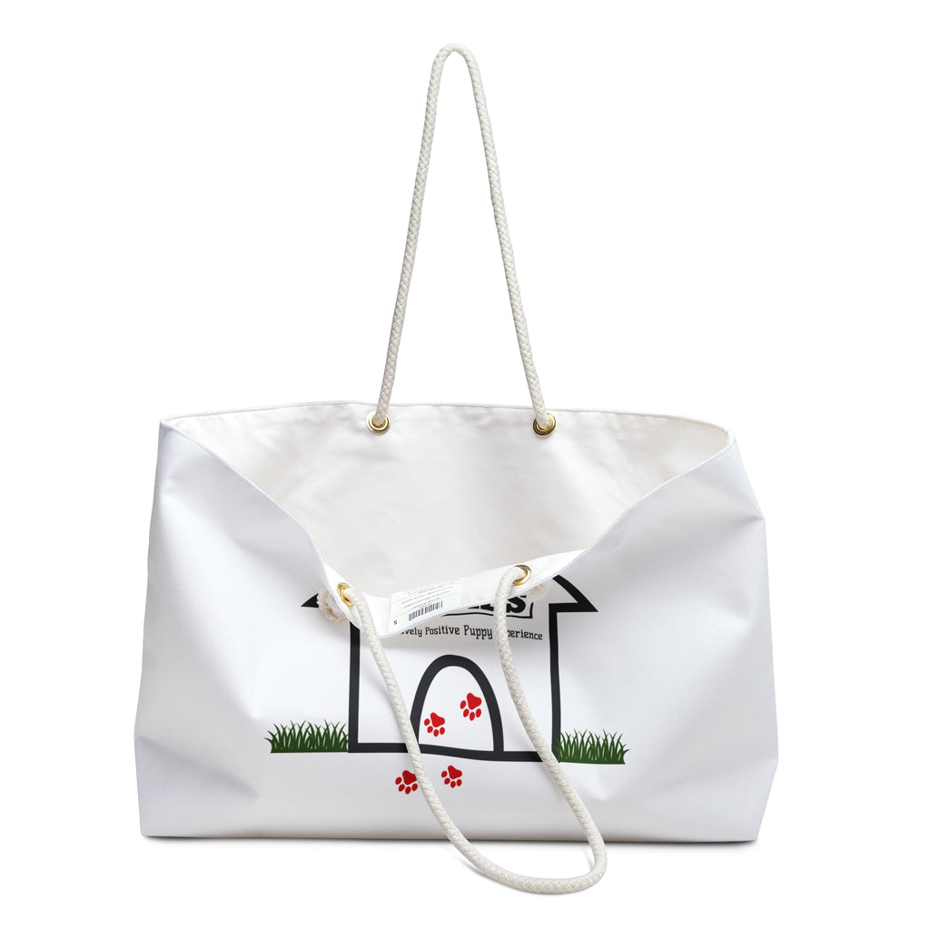 TS2K Puppies Wordmark Rope Handle Tote Bag