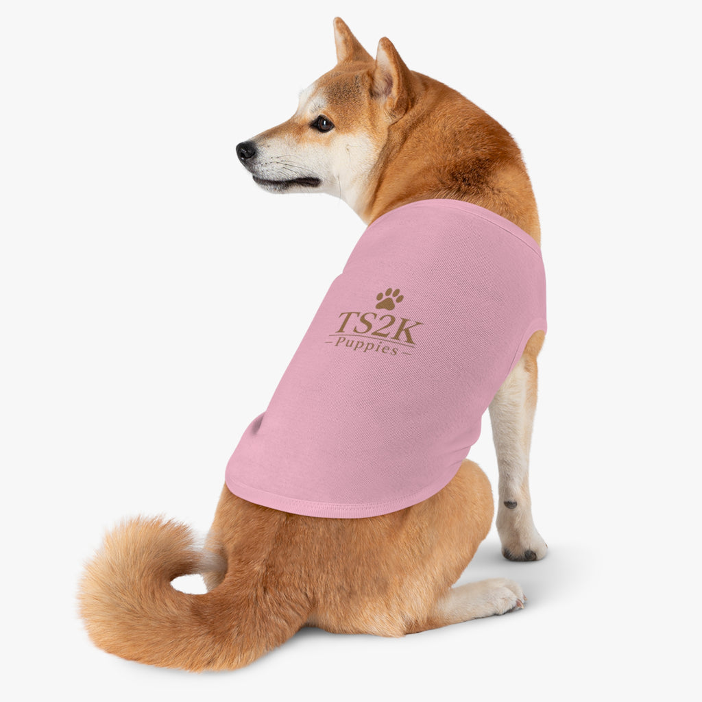 TS2K Puppies Paw Print Dog Tank Top