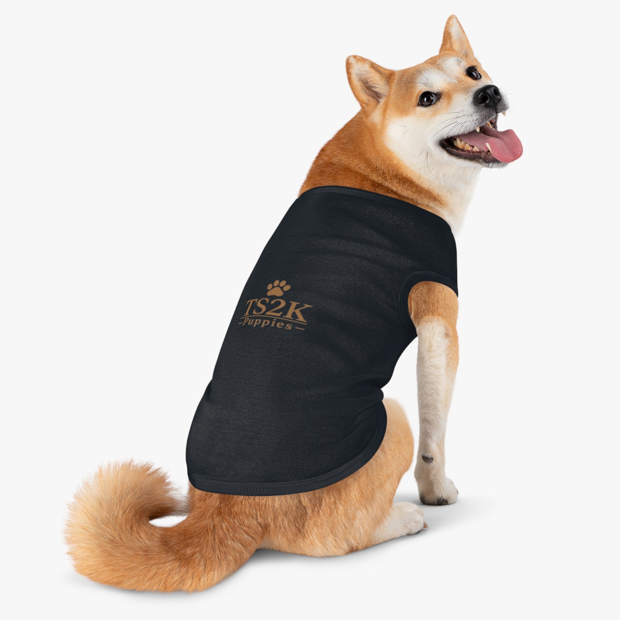 TS2K Puppies Paw Print Dog Tank Top