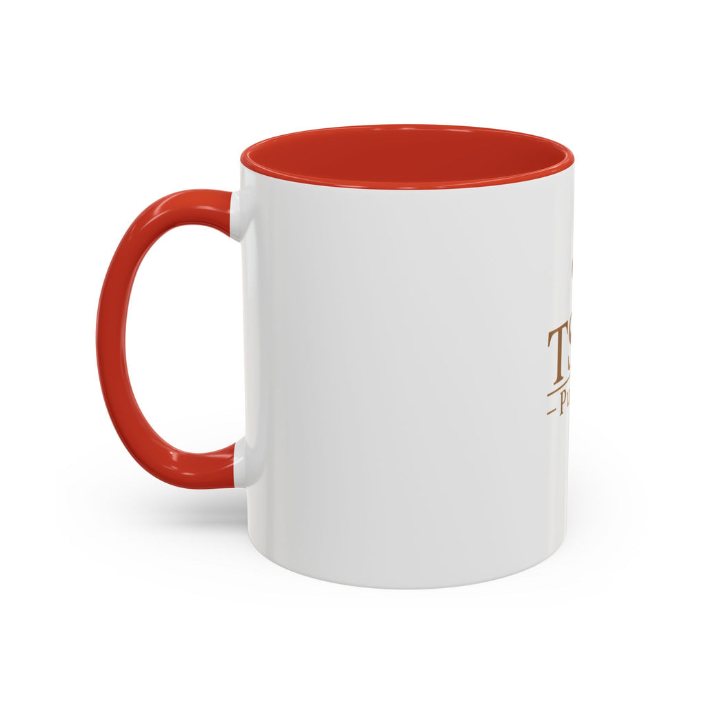 TS2K Puppies Paw Logo Accent Coffee Mug — Dog Rescue Support 11/15oz