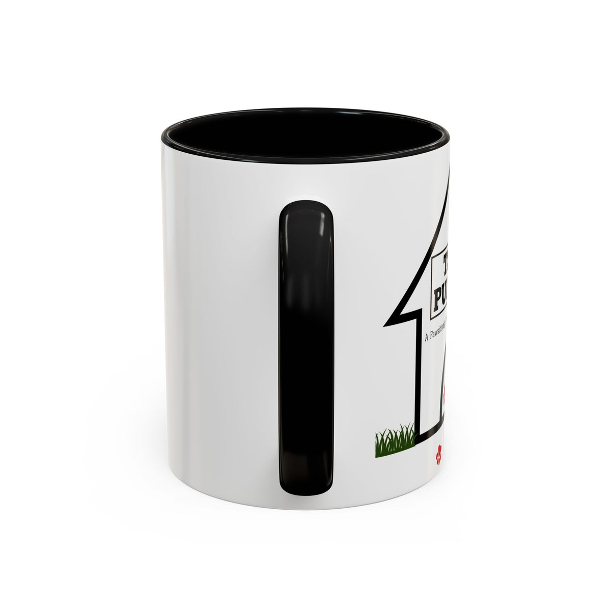 TS2K Puppies Paw Logo Accent Coffee Mug — Lifetime Puppy Support