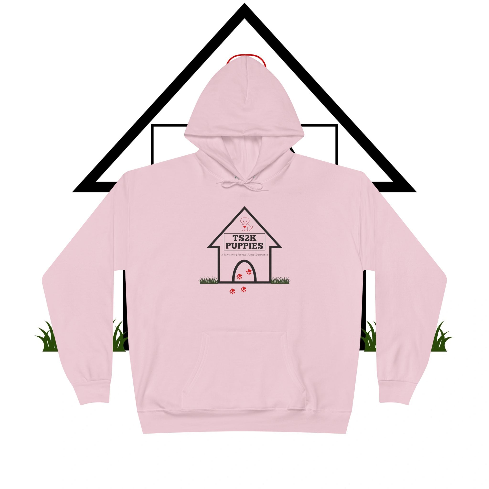 Puppy House Hoodie – 'TS2K Puppies' Cozy Pullover Sweatshirt