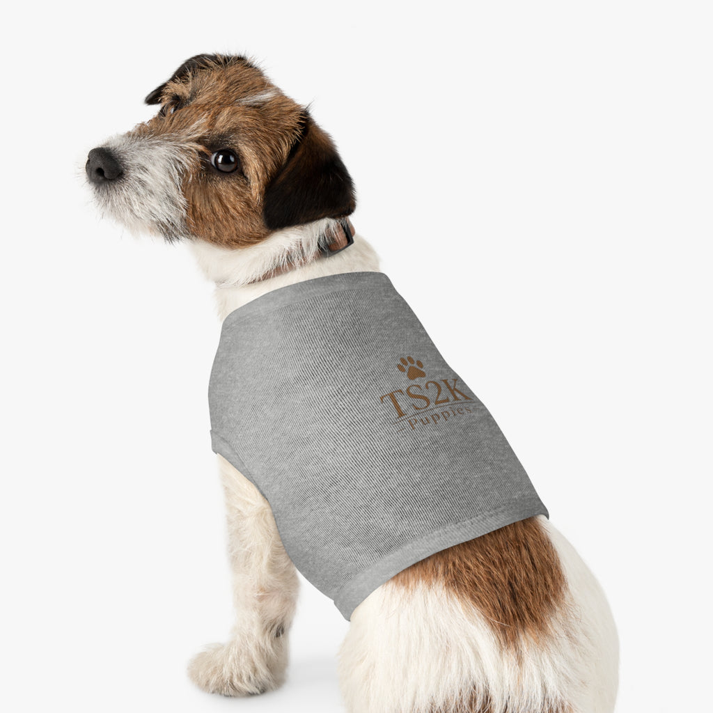TS2K Puppies Paw Print Dog Tank Top