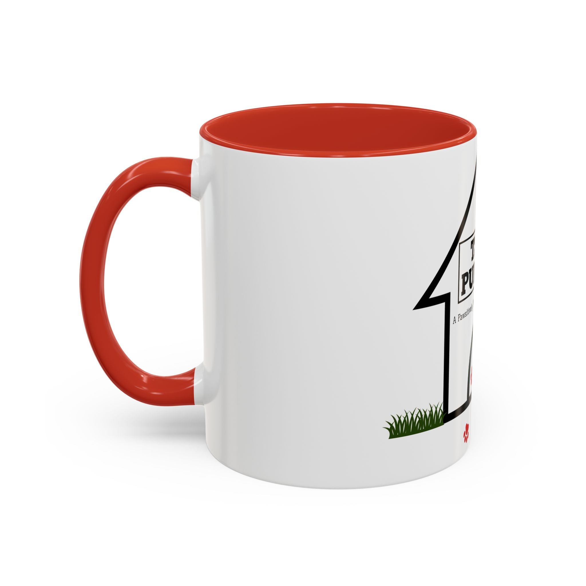 TS2K Puppies Paw Logo Accent Coffee Mug — Lifetime Puppy Support 11/15oz