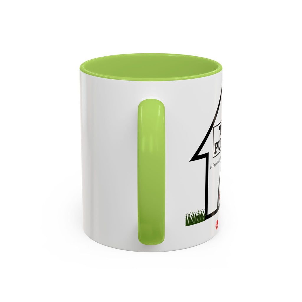 TS2K Puppies Paw Logo Accent Coffee Mug — Lifetime Puppy Support