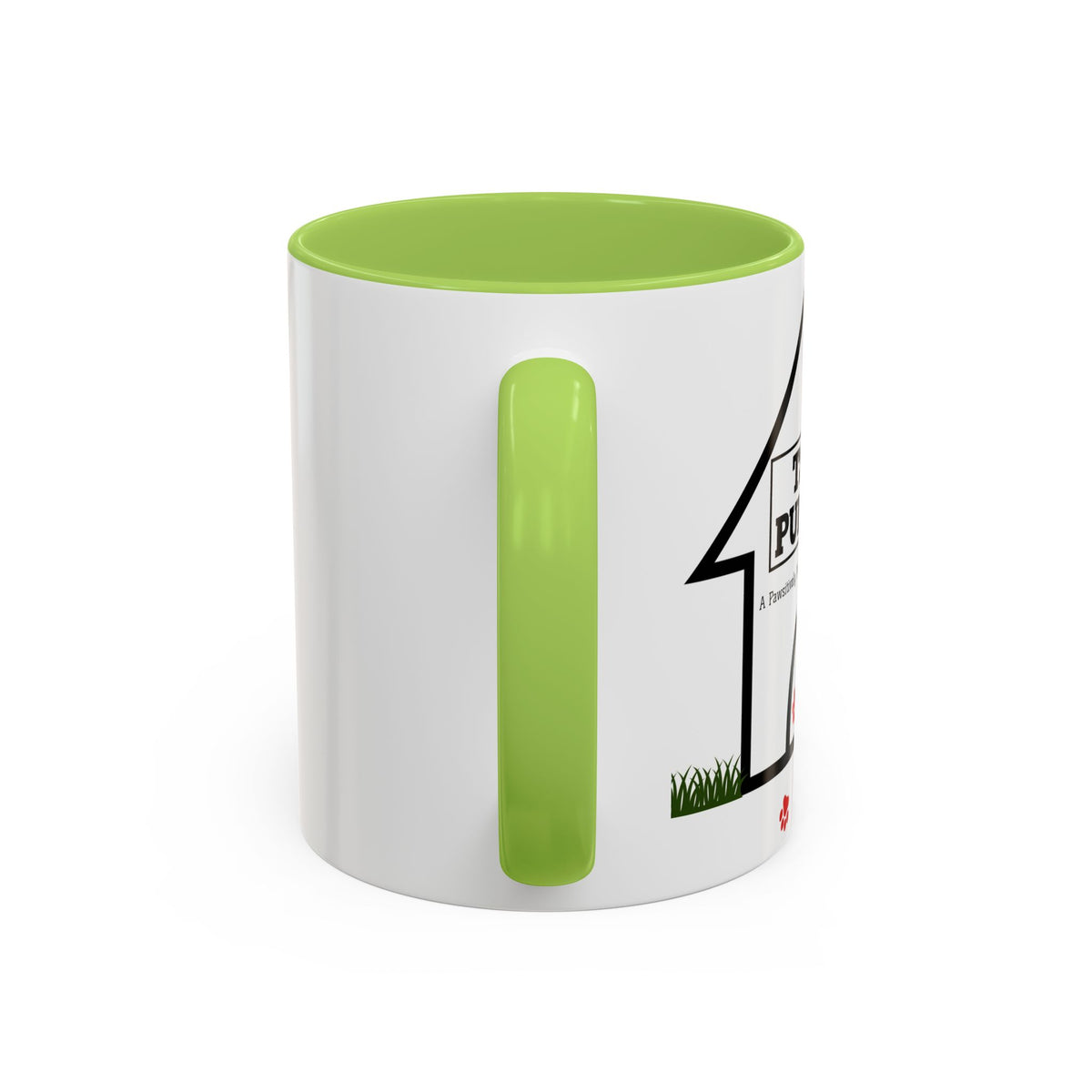 TS2K Puppies Paw Logo Accent Coffee Mug — Lifetime Puppy Support