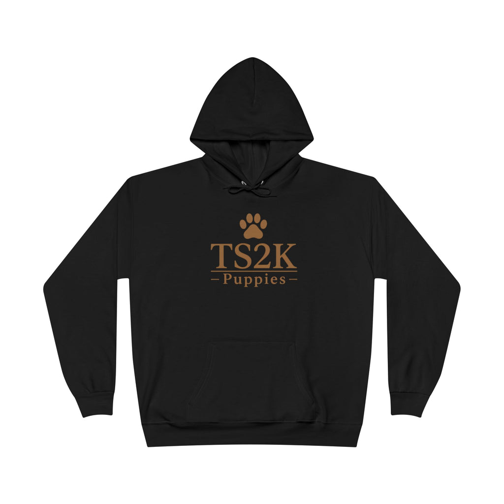 Paw Print Hoodie — "TS2K Puppies" Cute Puppy Paw Sweatshirt