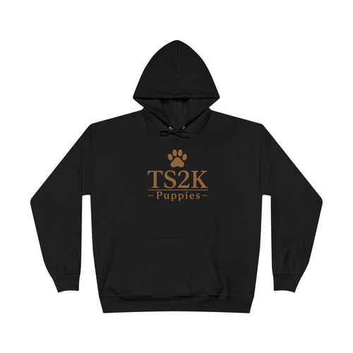 Paw Print Hoodie — "TS2K Puppies" Cute Puppy Paw Sweatshirt