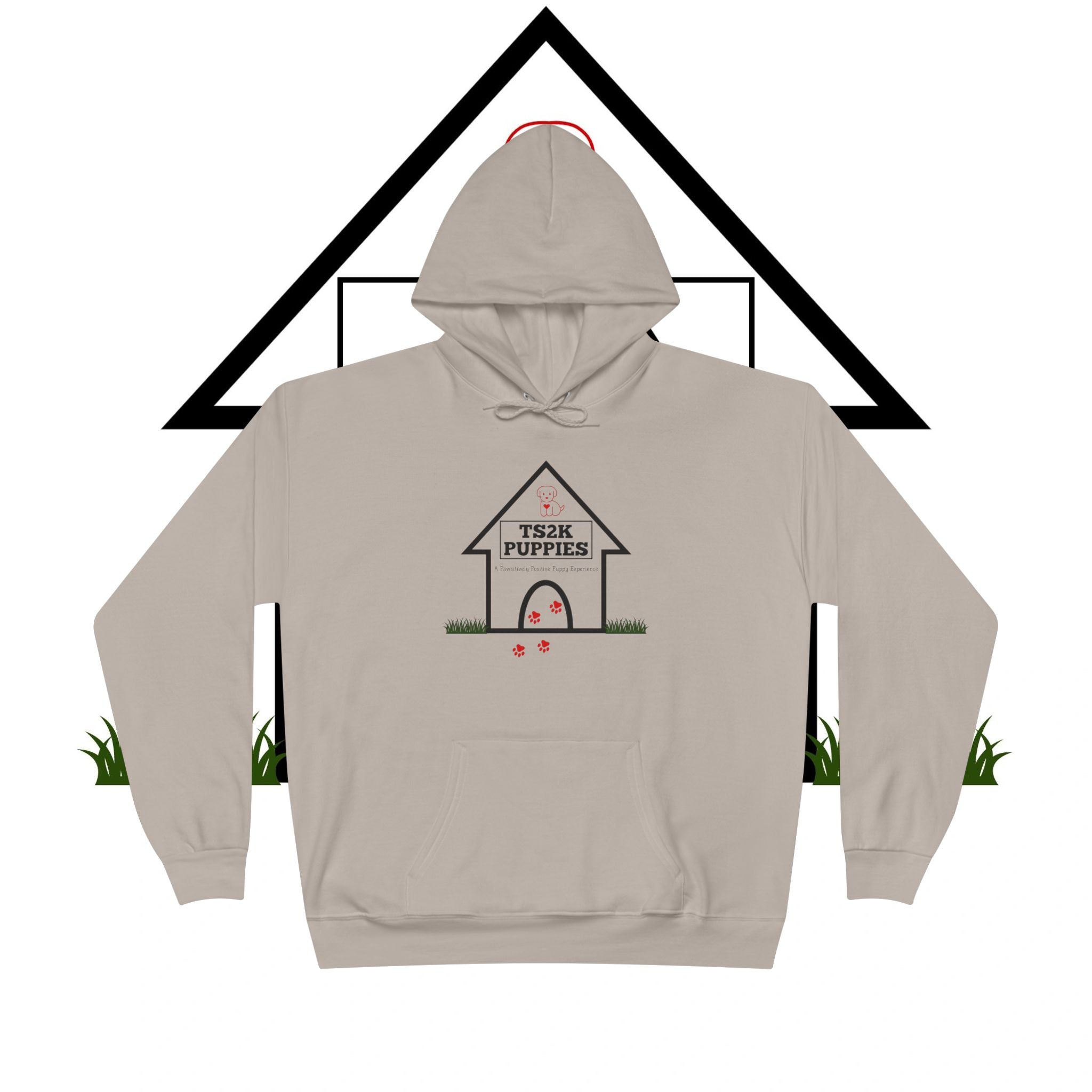 Puppy House Hoodie – 'TS2K Puppies' Cozy Pullover Sweatshirt