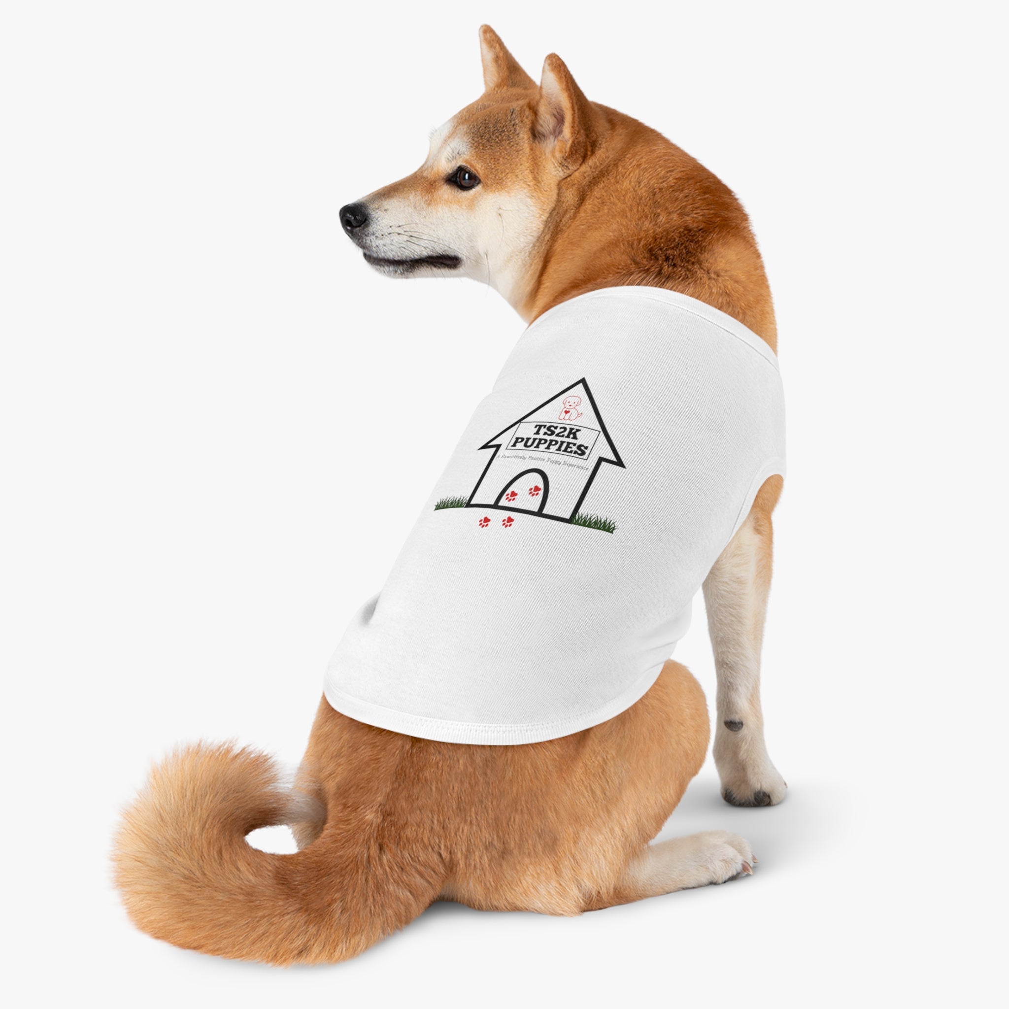 TS2K Puppies Wordmark Dog Tank Top