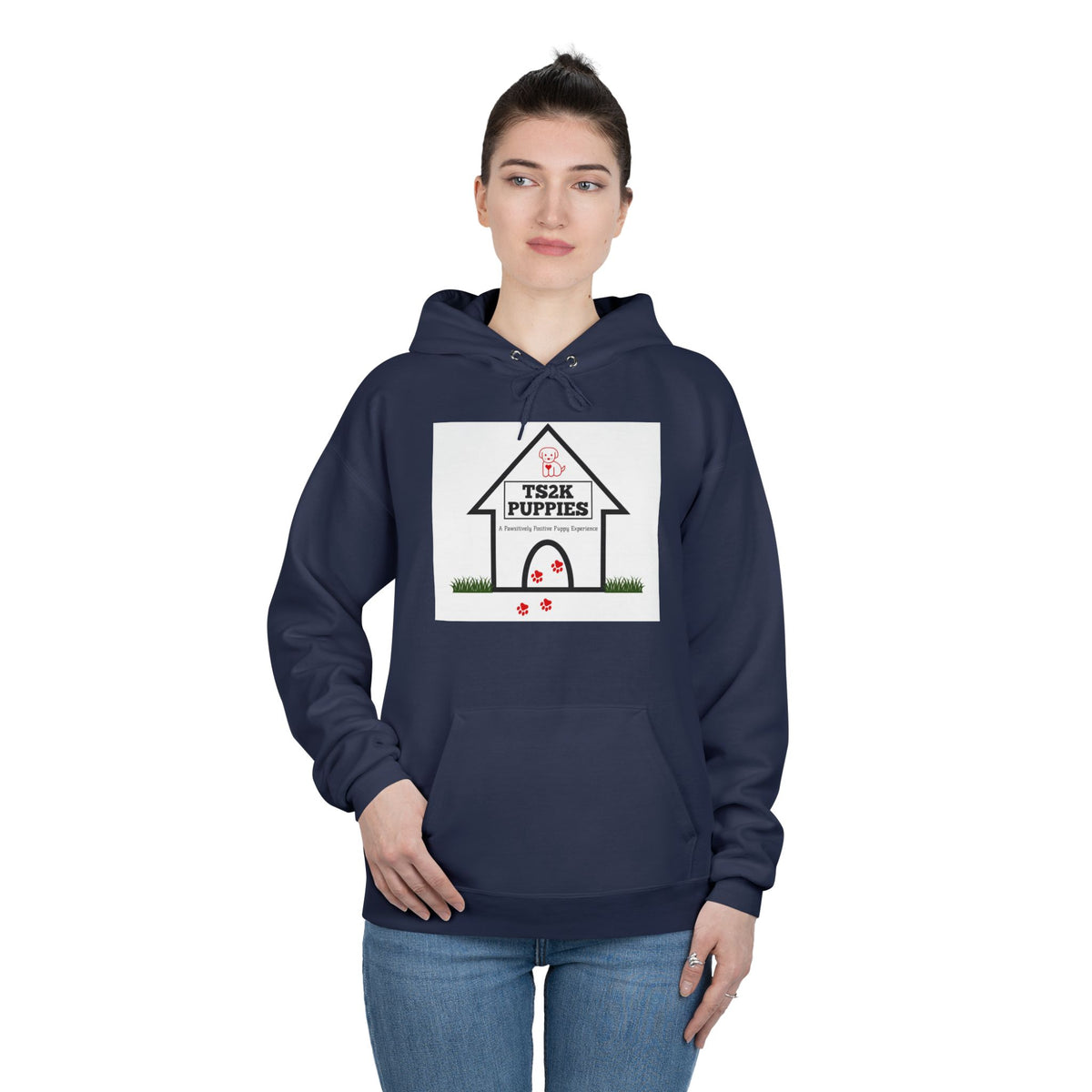 Puppy House Hoodie – 'TS2K Puppies' Cozy Pullover Sweatshirt