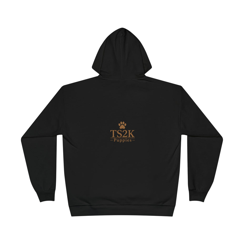 Paw Print Hoodie — "TS2K Puppies" Cute Puppy Paw Sweatshirt