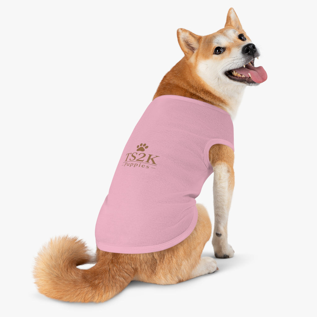 TS2K Puppies Paw Print Dog Tank Top