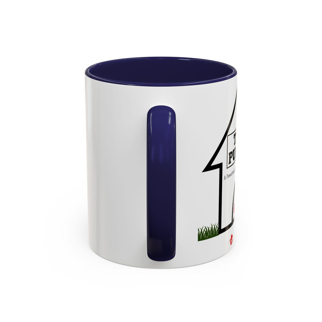 TS2K Puppies Paw Logo Accent Coffee Mug — Lifetime Puppy Support