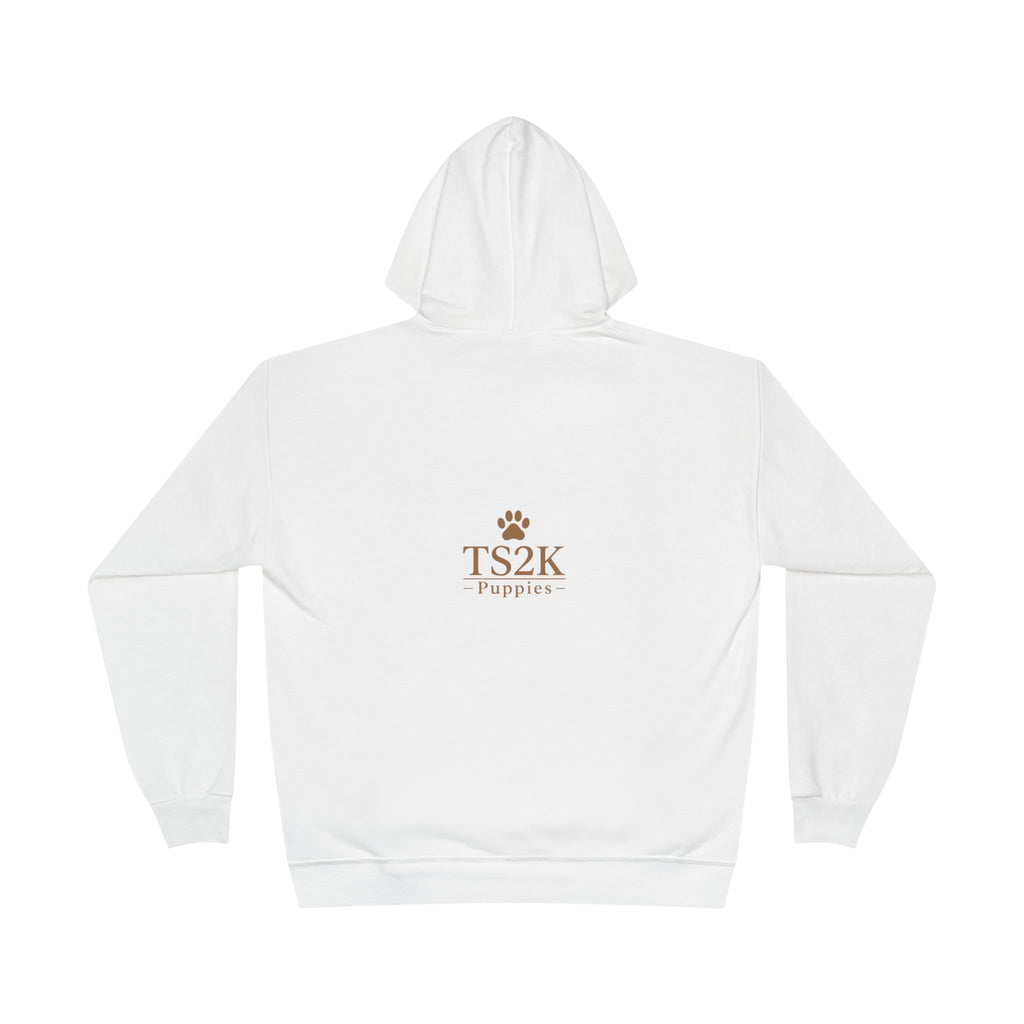 Paw Print Hoodie — "TS2K Puppies" Cute Puppy Paw Sweatshirt