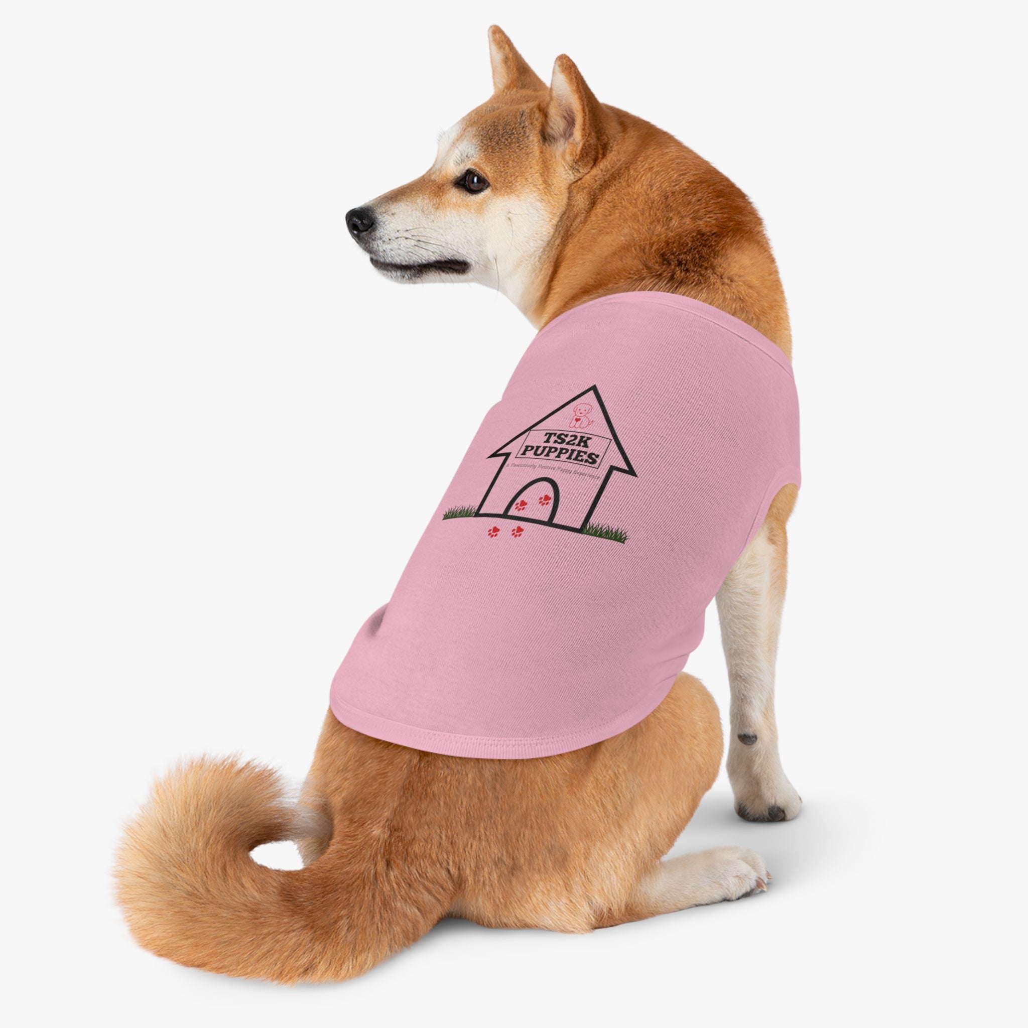 TS2K Puppies Wordmark Dog Tank Top