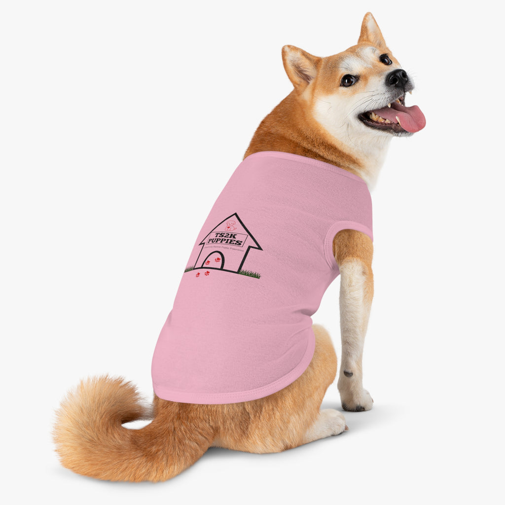 TS2K Puppies Wordmark Dog Tank Top