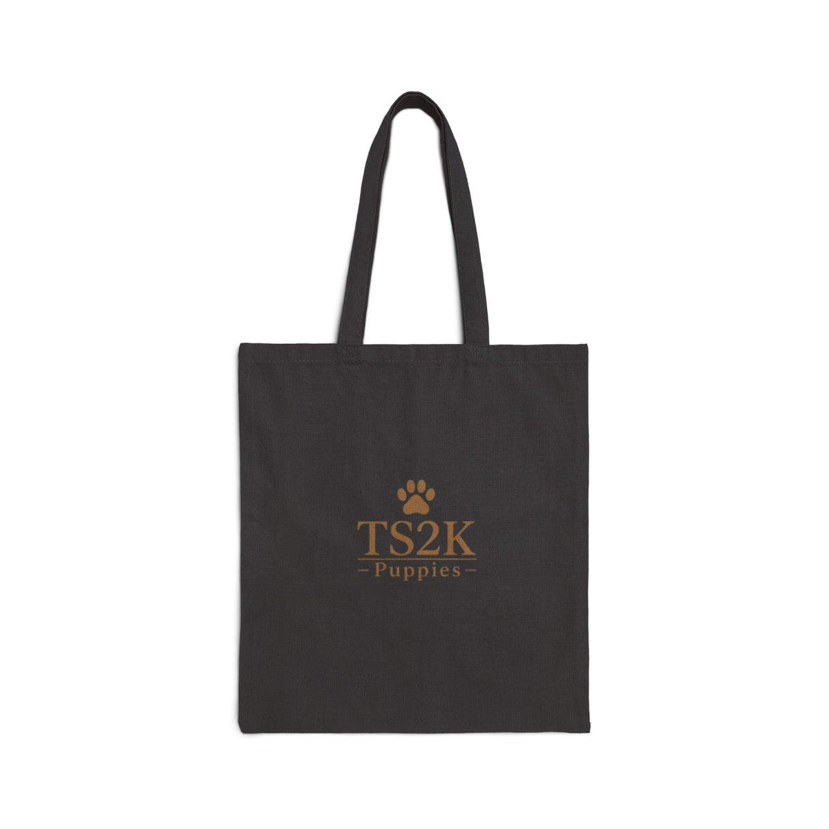 Canvas Tote Bag — TS2K Puppies Paw Logo Eco Shopper