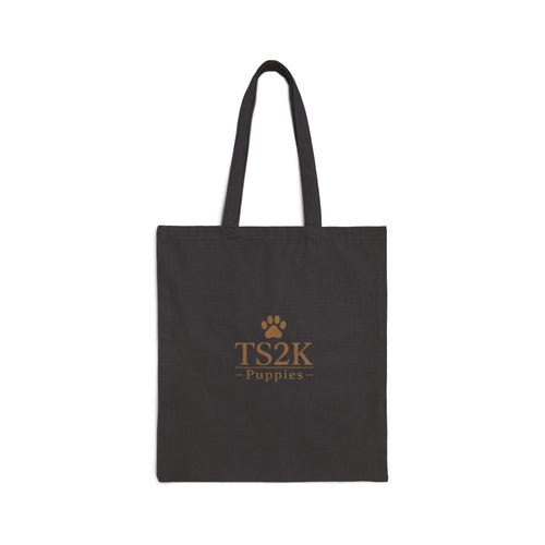 Canvas Tote Bag — TS2K Puppies Paw Logo Eco Shopper