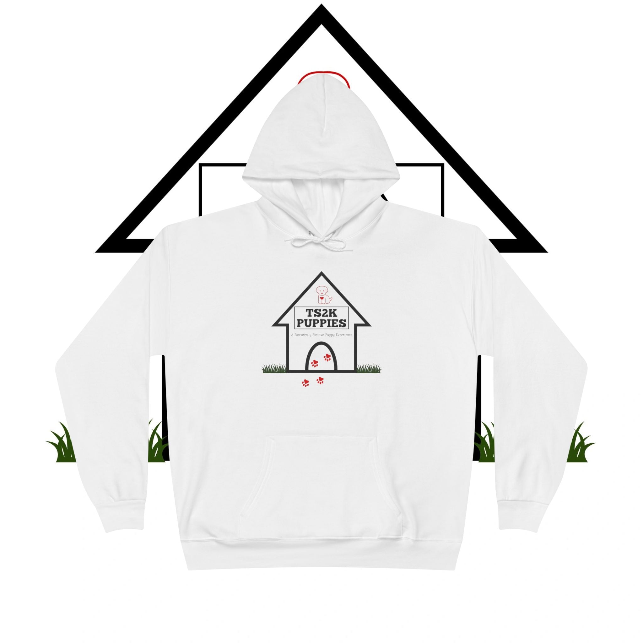 Puppy House Hoodie – 'TS2K Puppies' Cozy Pullover Sweatshirt