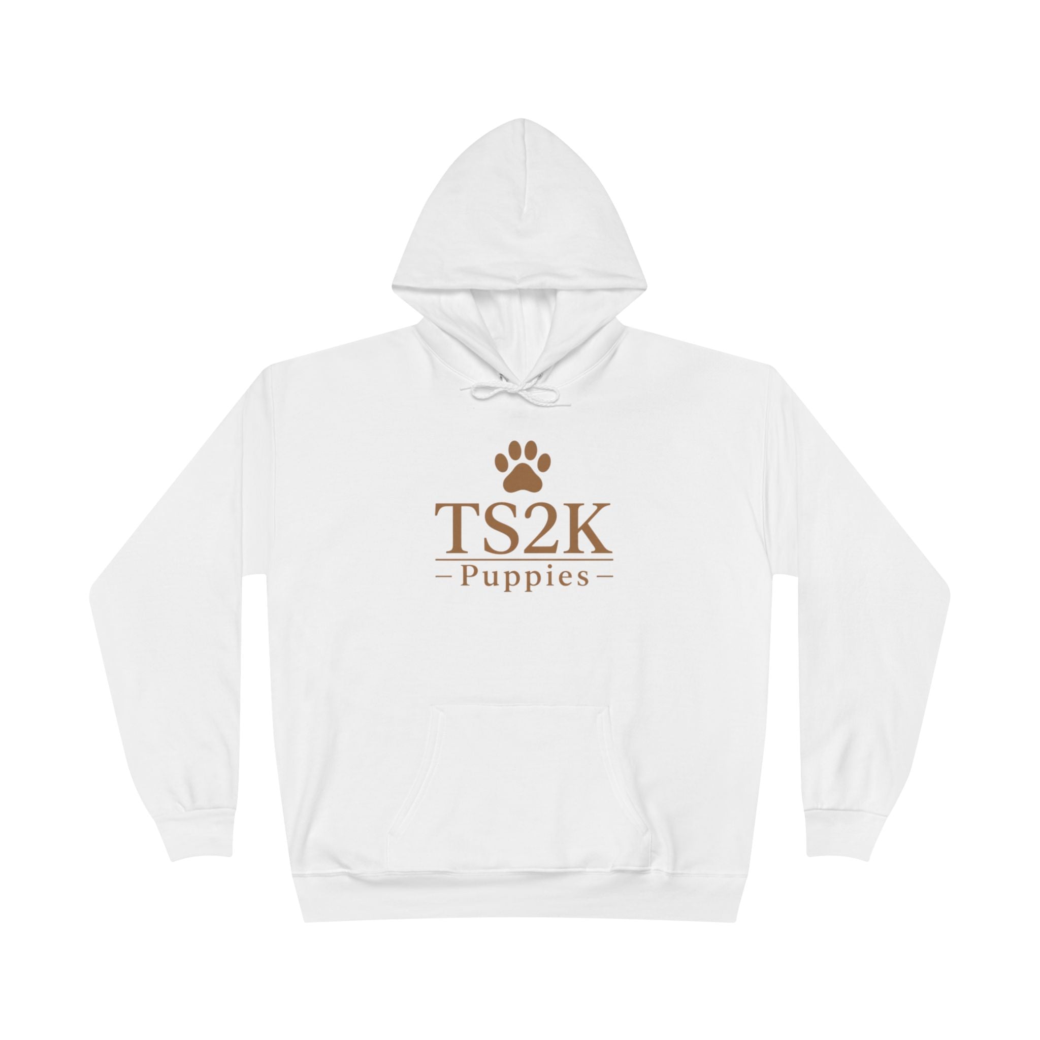 Paw Print Hoodie — "TS2K Puppies" Cute Puppy Paw Sweatshirt