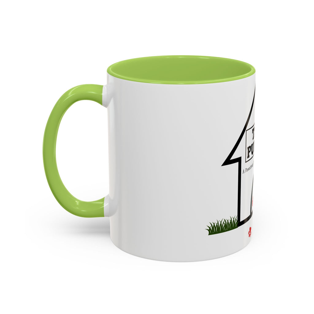 TS2K Puppies Paw Logo Accent Coffee Mug — Lifetime Puppy Support 11/15oz