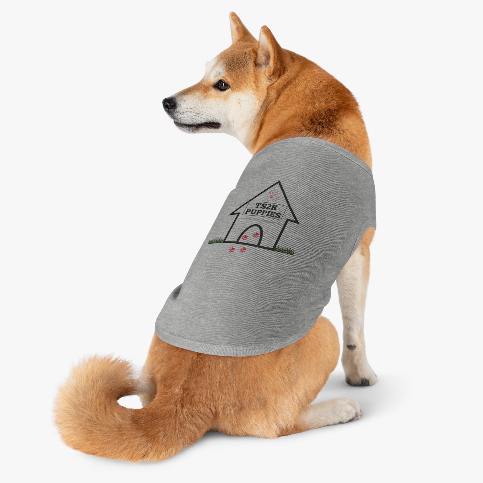 TS2K Puppies Wordmark Dog Tank Top