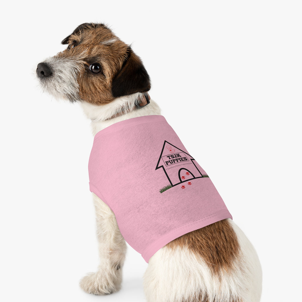 TS2K Puppies Wordmark Dog Tank Top