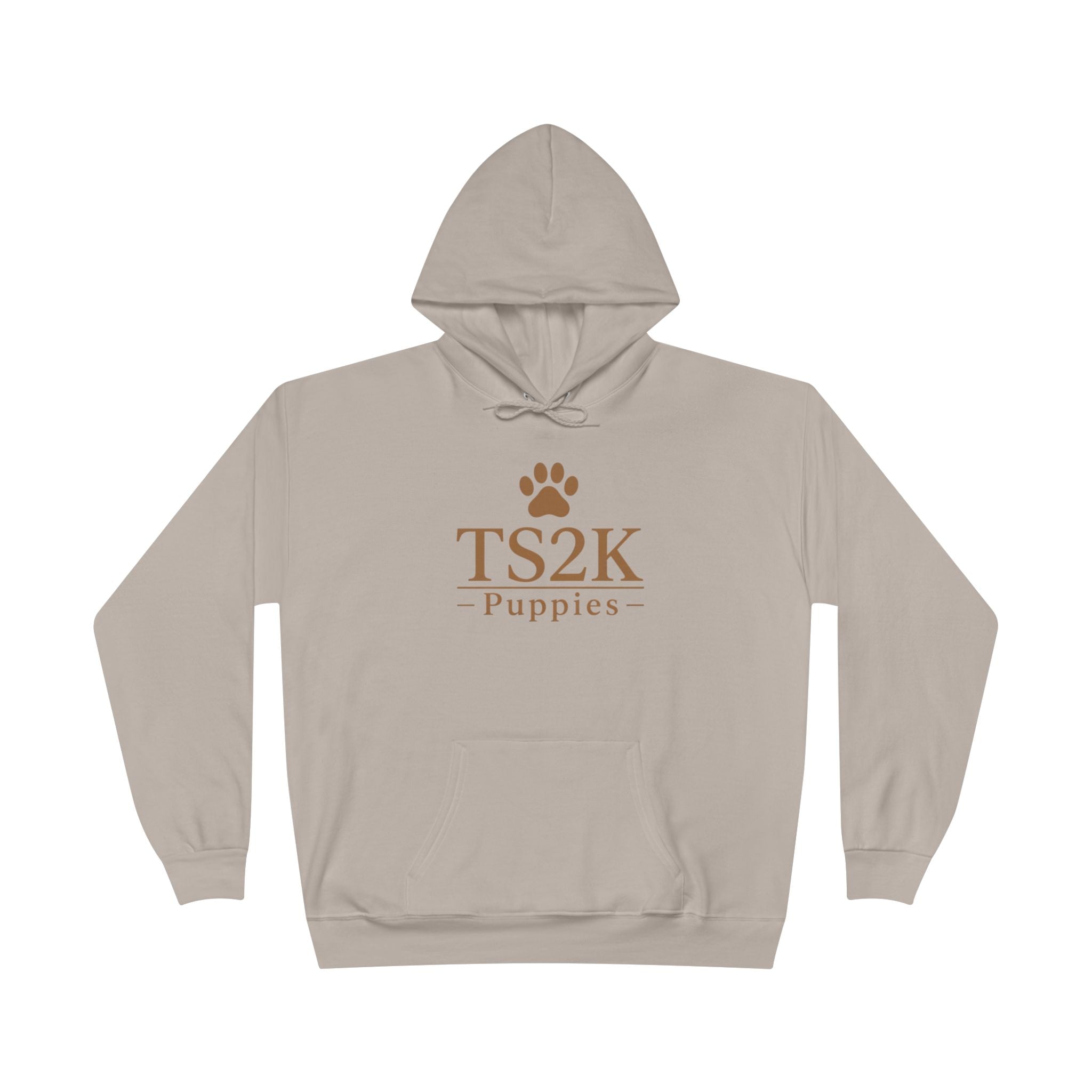 Paw Print Hoodie — "TS2K Puppies" Cute Puppy Paw Sweatshirt