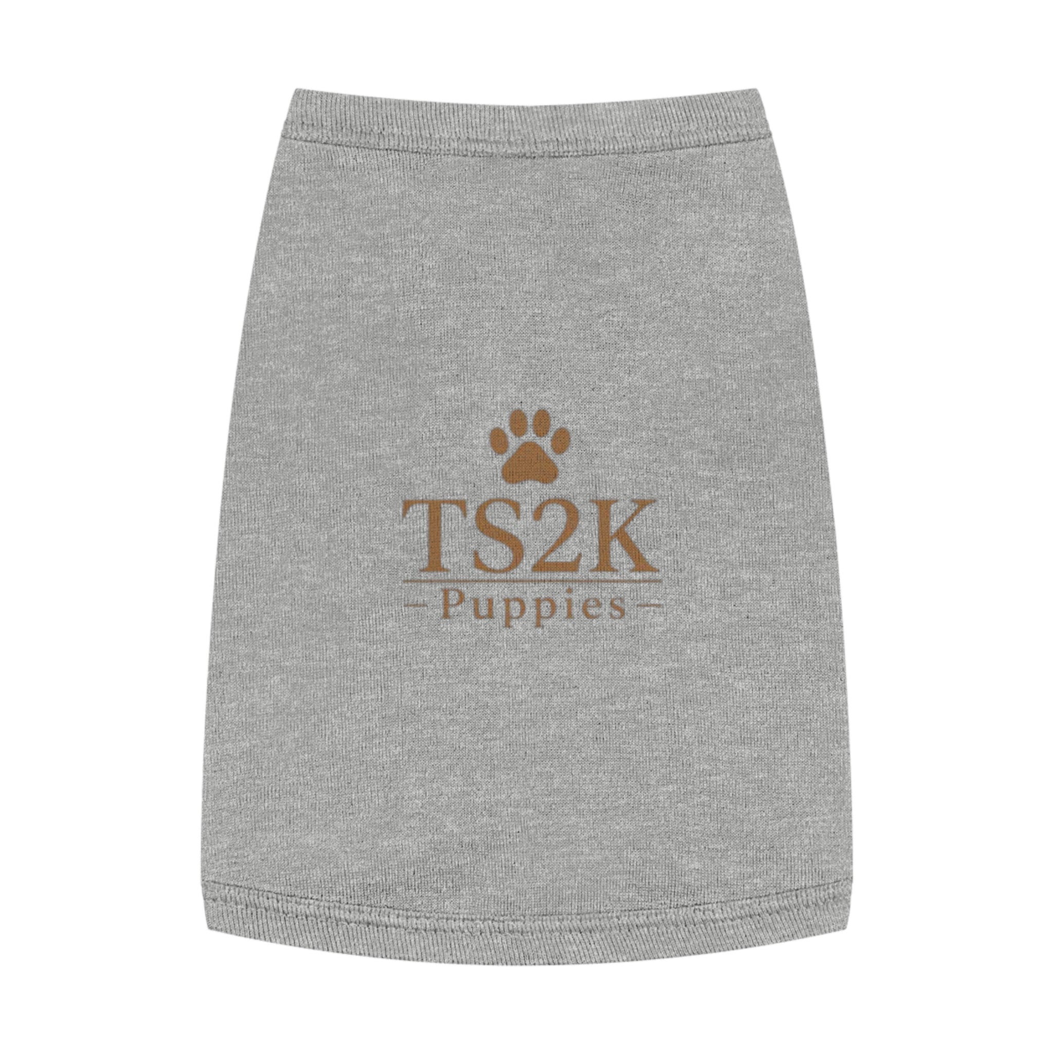 TS2K Puppies Paw Print Dog Tank Top