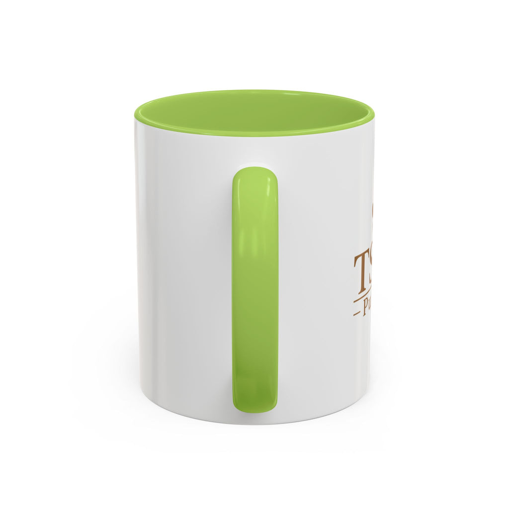 TS2K Puppies Paw Logo Accent Coffee Mug — Dog Rescue Support