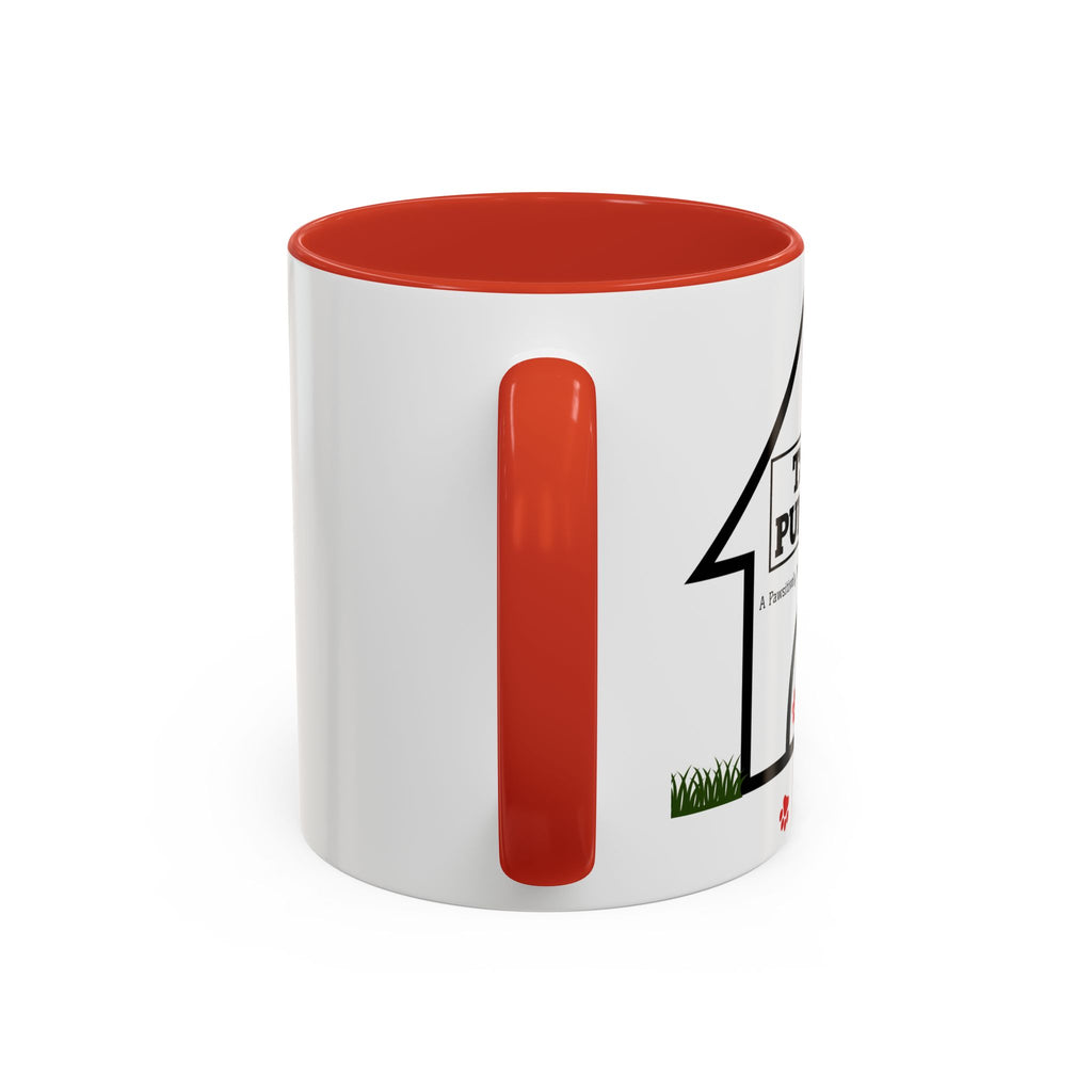 TS2K Puppies Paw Logo Accent Coffee Mug — Lifetime Puppy Support