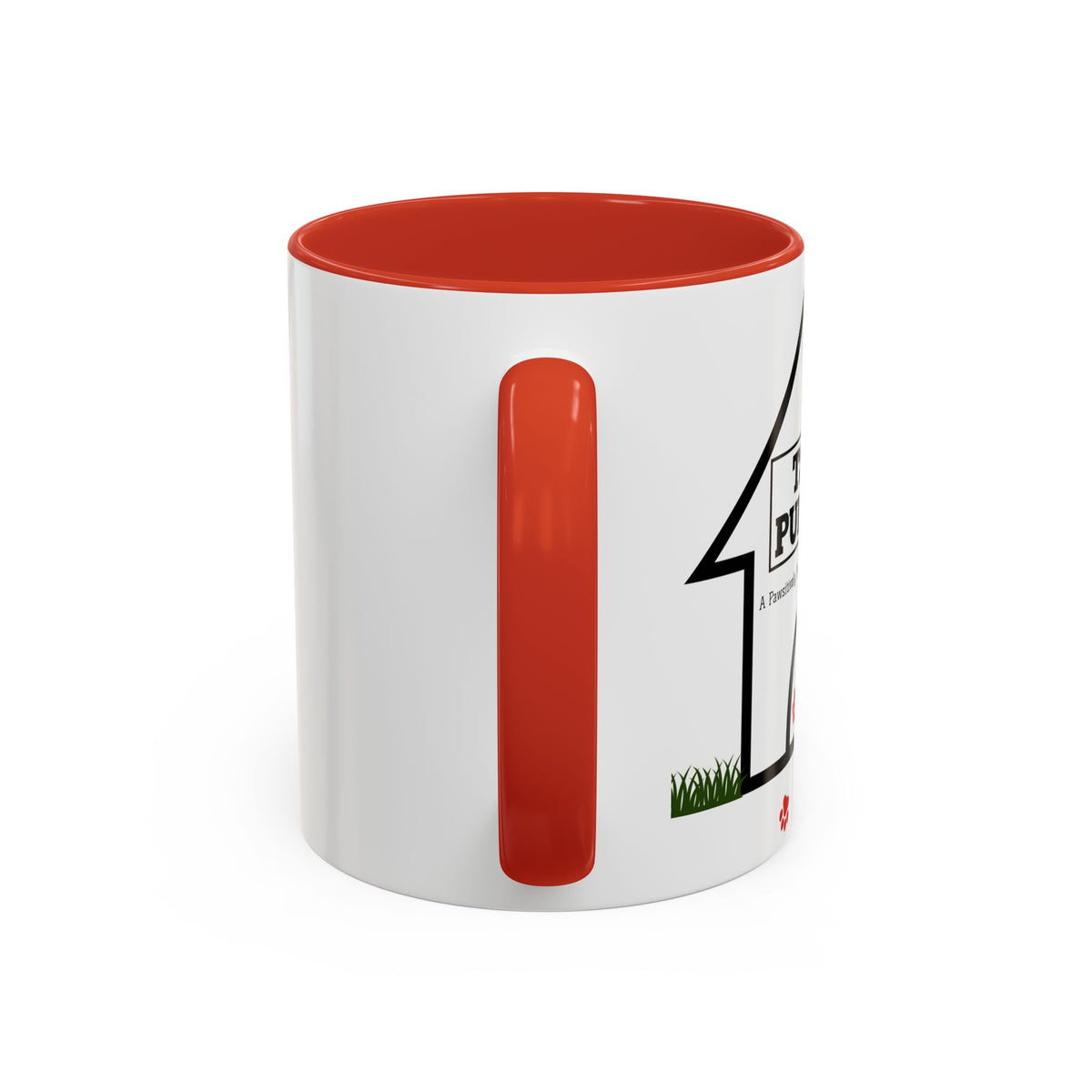 TS2K Puppies Paw Logo Accent Coffee Mug — Lifetime Puppy Support