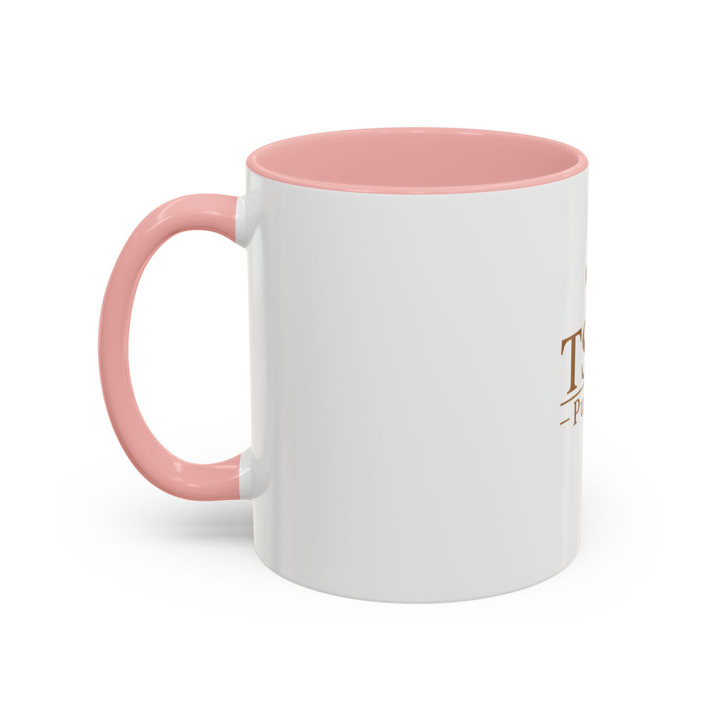 TS2K Puppies Paw Logo Accent Coffee Mug — Dog Rescue Support 11/15oz