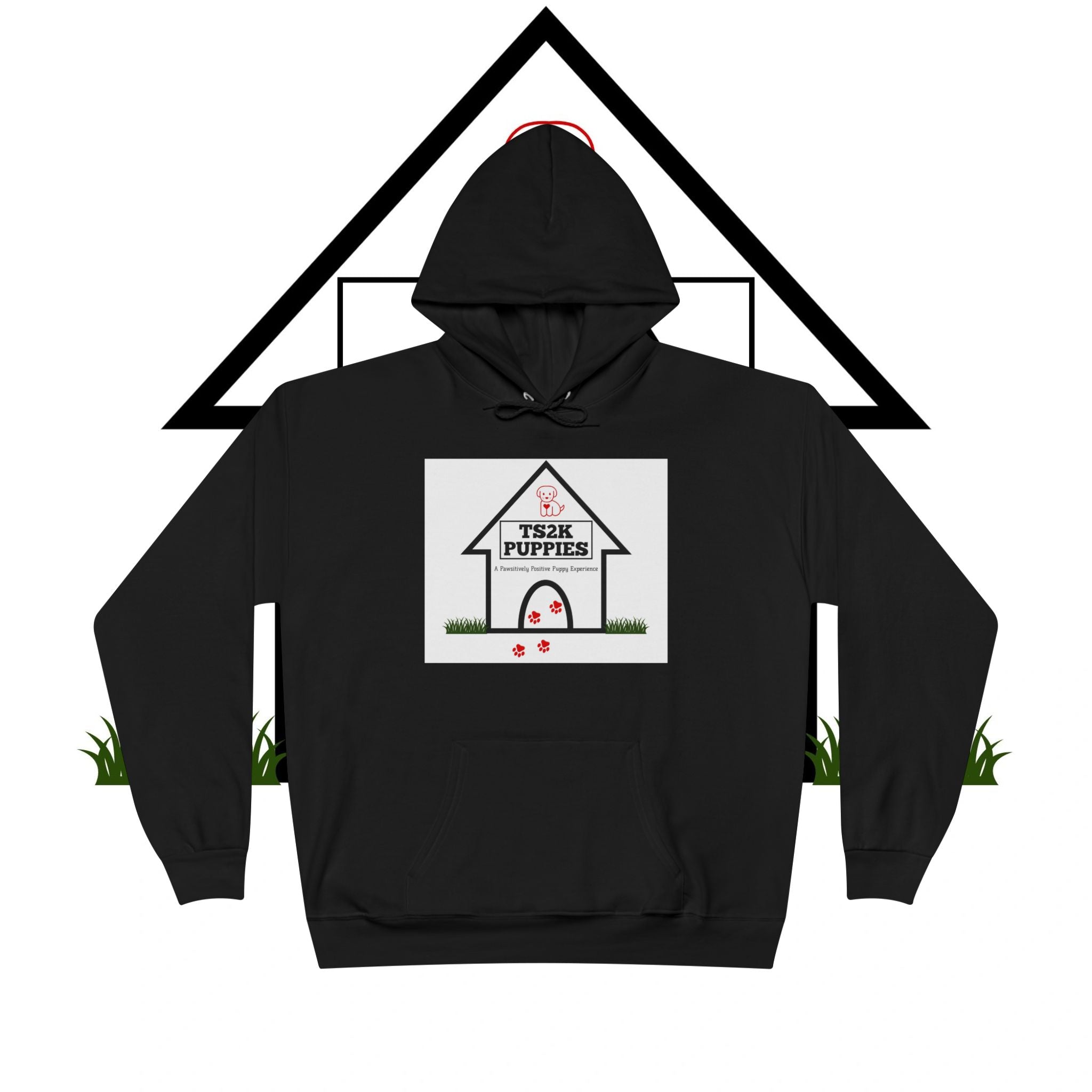 Puppy House Hoodie – 'TS2K Puppies' Cozy Pullover Sweatshirt