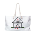 TS2K Puppies Wordmark Rope Handle Tote Bag