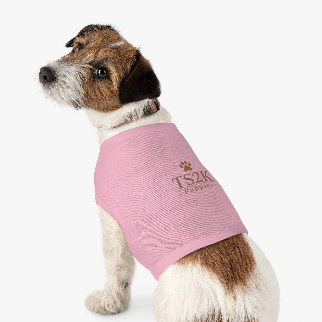 TS2K Puppies Paw Print Dog Tank Top