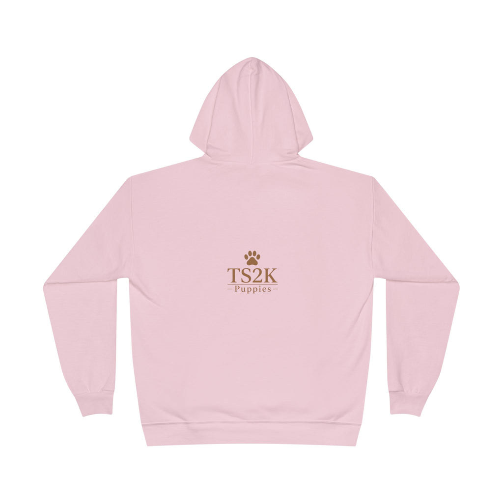 Paw Print Hoodie — "TS2K Puppies" Cute Puppy Paw Sweatshirt