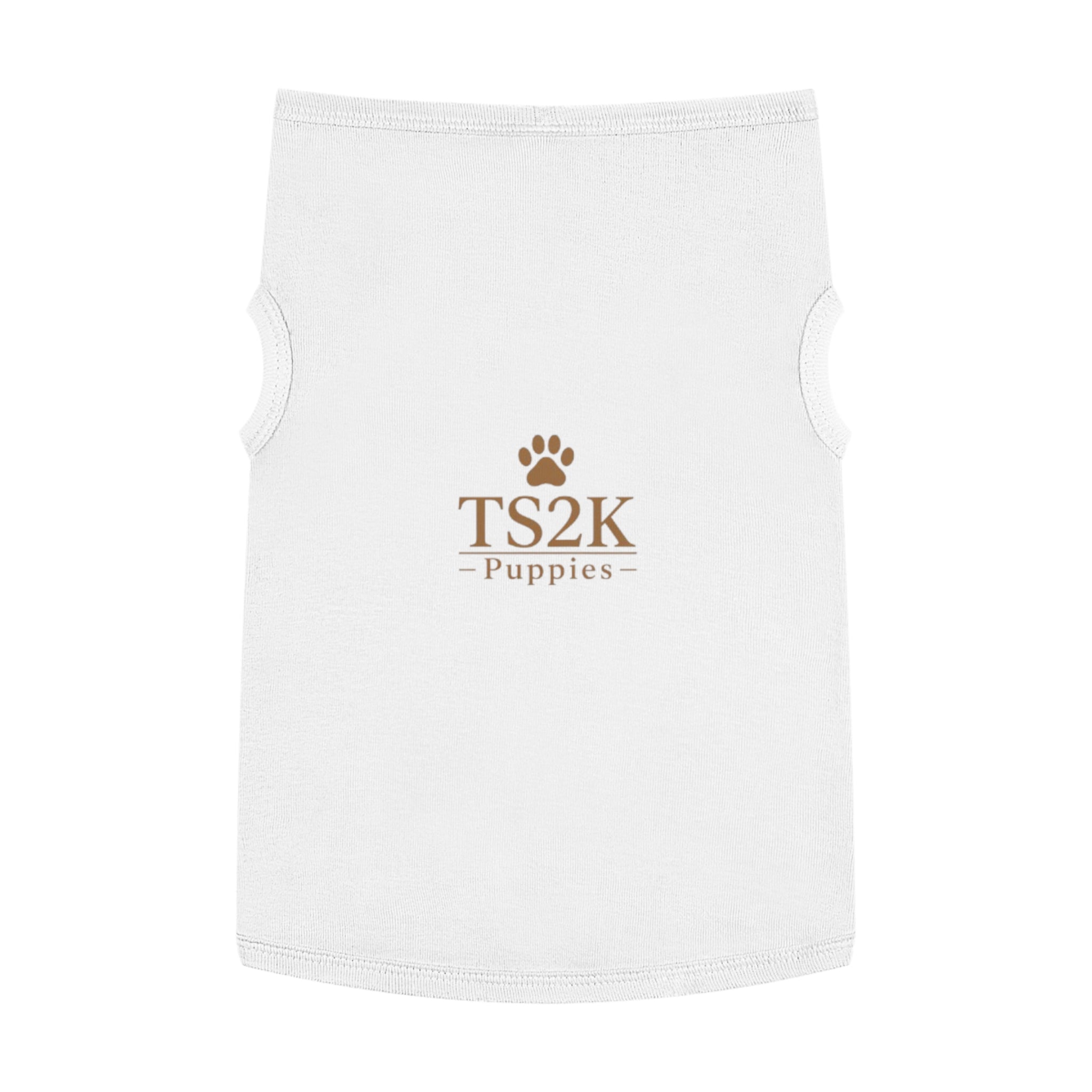 TS2K Puppies Paw Print Dog Tank Top