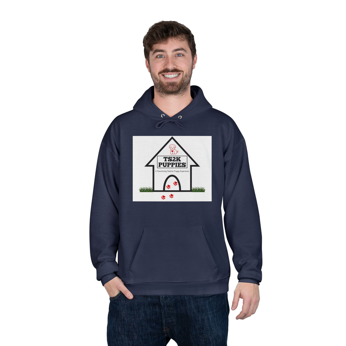 Puppy House Hoodie – 'TS2K Puppies' Cozy Pullover Sweatshirt