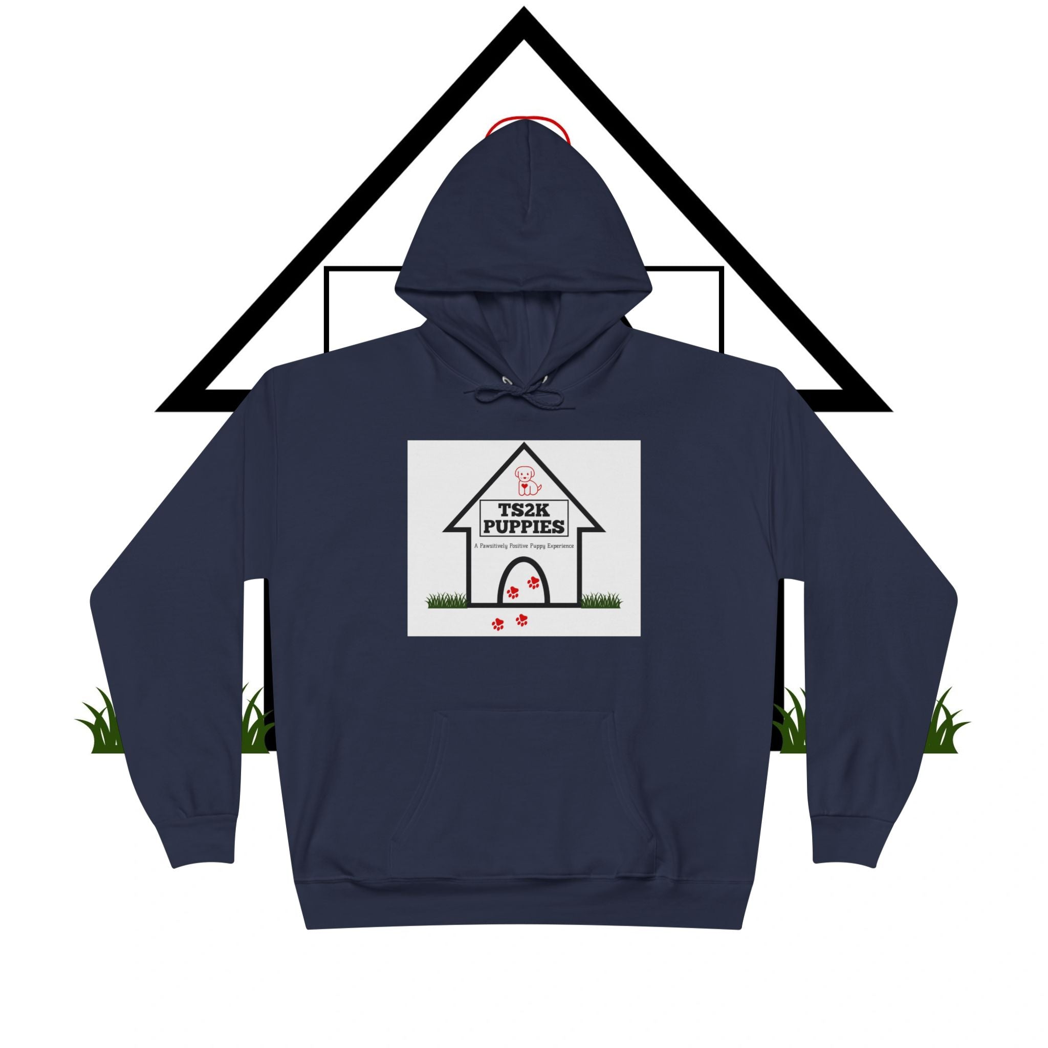 Puppy House Hoodie – 'TS2K Puppies' Cozy Pullover Sweatshirt