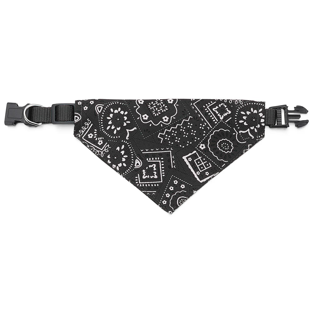 Pet Bandana Scarf — Adjustable Triangle Neckerchief for Dogs