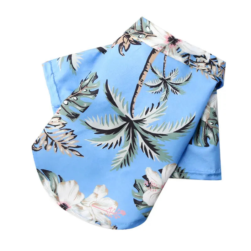 Hawaiian Dog Shirt — Summer Beach Style Pet Clothing for Dogs