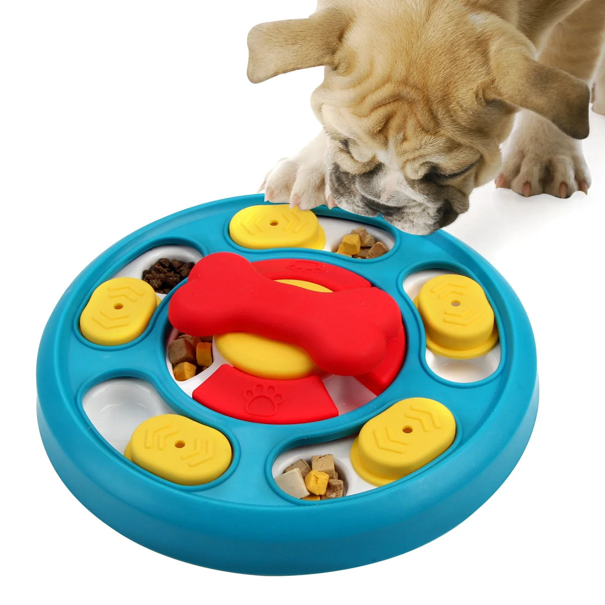Dog Puzzle Slow Feeder — Interactive IQ Food Dispenser & Lick Mat | TS2K Puppies