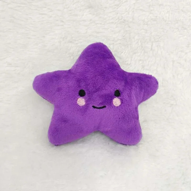 Plush Star Squeaky Dog Toy — Soft Chew & Play Toy for Puppies & Small Dogs | TS2K Puppies
