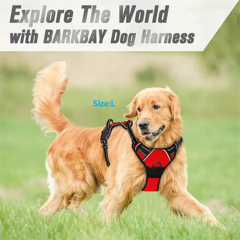 No-Pull Step-In Dog Harness | Reflective & Adjustable