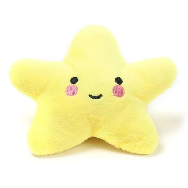 Plush Star Squeaky Dog Toy — Soft Chew & Play Toy for Puppies & Small Dogs | TS2K Puppies