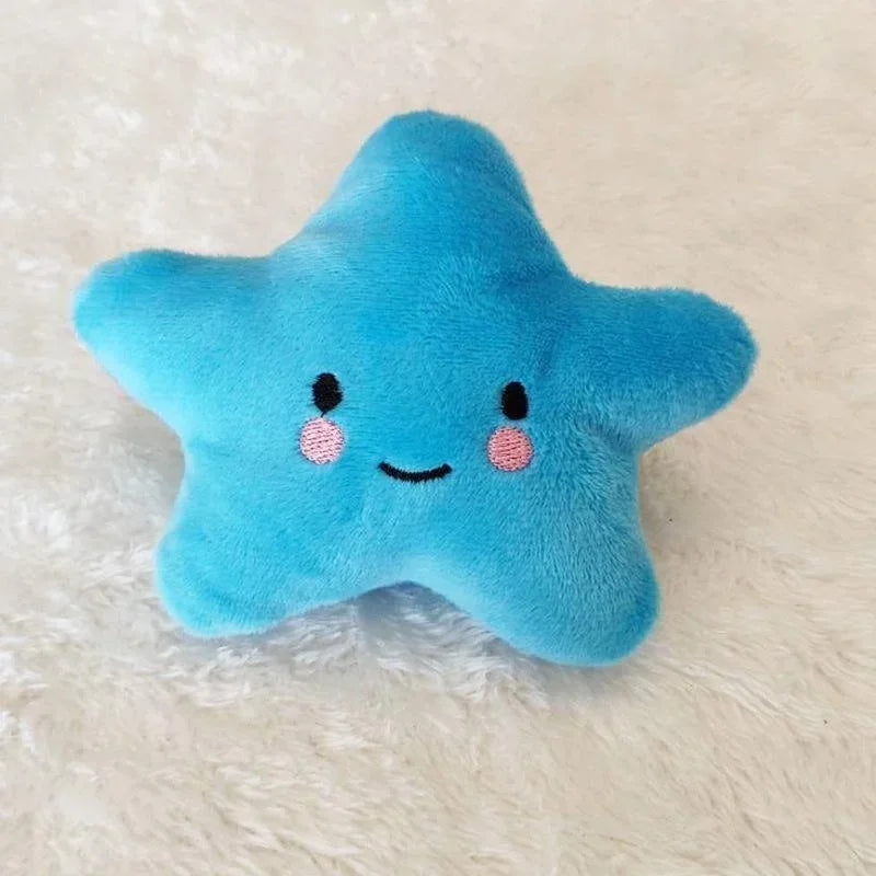 Plush Star Squeaky Dog Toy — Soft Chew & Play Toy for Puppies & Small Dogs | TS2K Puppies