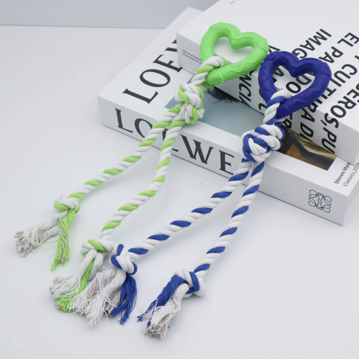 Cotton Rope Knot Dog Toy — Teeth Cleaning Chew & Tug Toy | TS2K Puppies