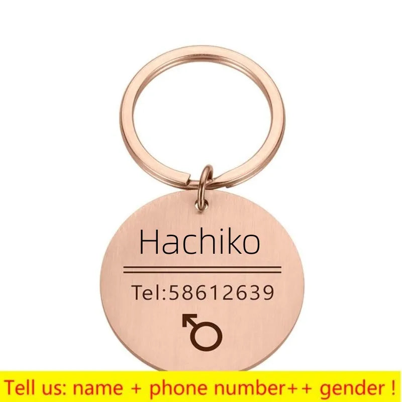 Personalized Pet Name Tag